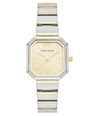 Women's Quartz Two-Tone Alloy Metal Bracelet Watch 25mm x 24mm