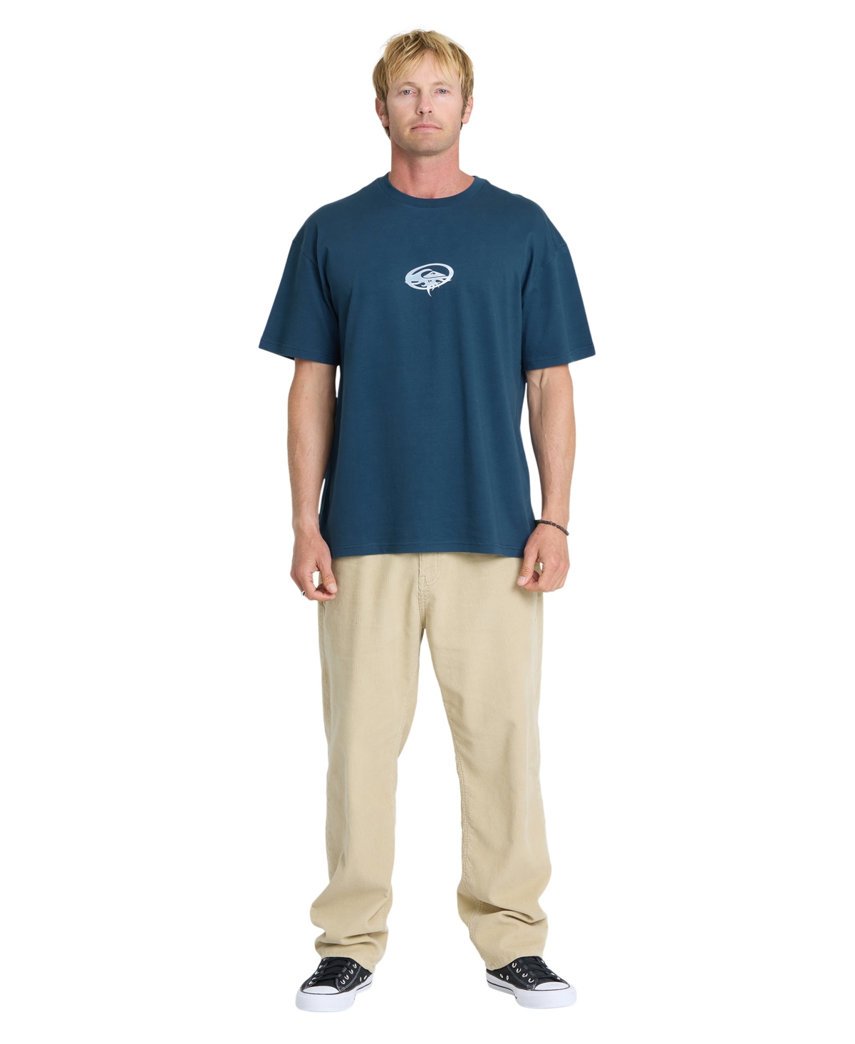 Quiksilver Men's Classic Graphic Crewneck T-Shirt