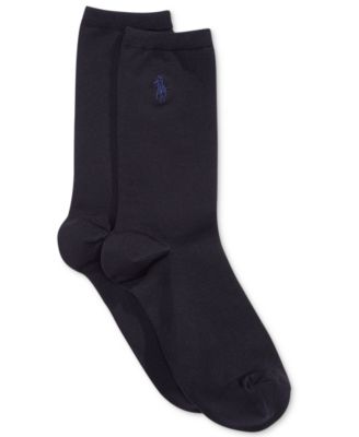 Polo Ralph Lauren - Women's Microfiber Flat Knit Trouser Socks