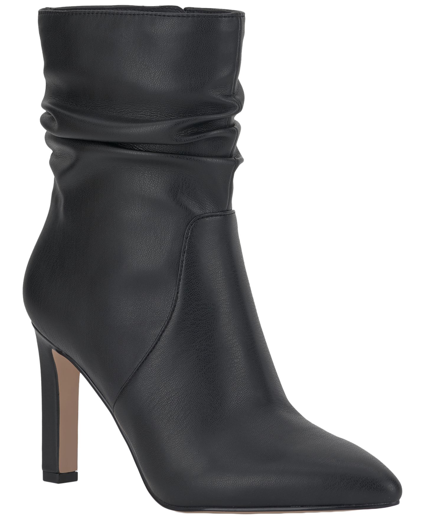 Женские ботинки Jessica Simpson Komoena Blade-Heel Slouch Dress Booties, цвет: Чёрный гладкий — фото 1