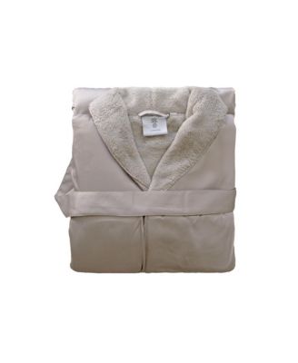 Luxury Spa Bath Robe | Viscose | L/XL   Ultra Plush with Sateen Exterior