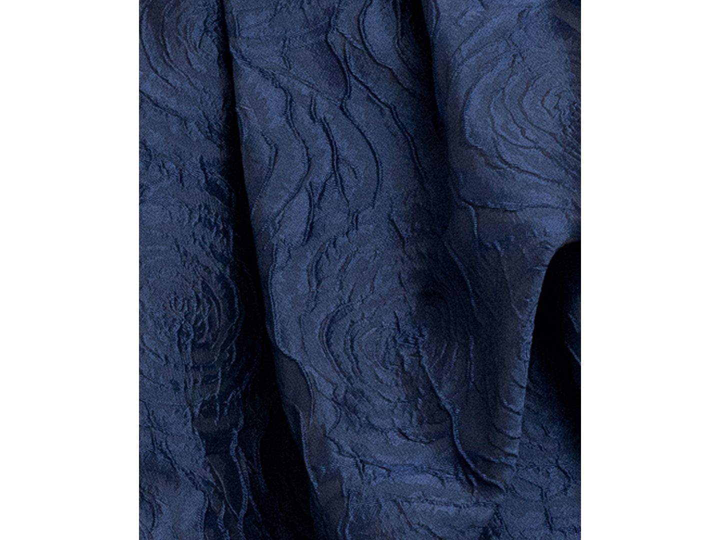 Женские платья XSCAPE Brocade Strapless Ruffle Gown, цвет: Тёмно-синий — фото 5