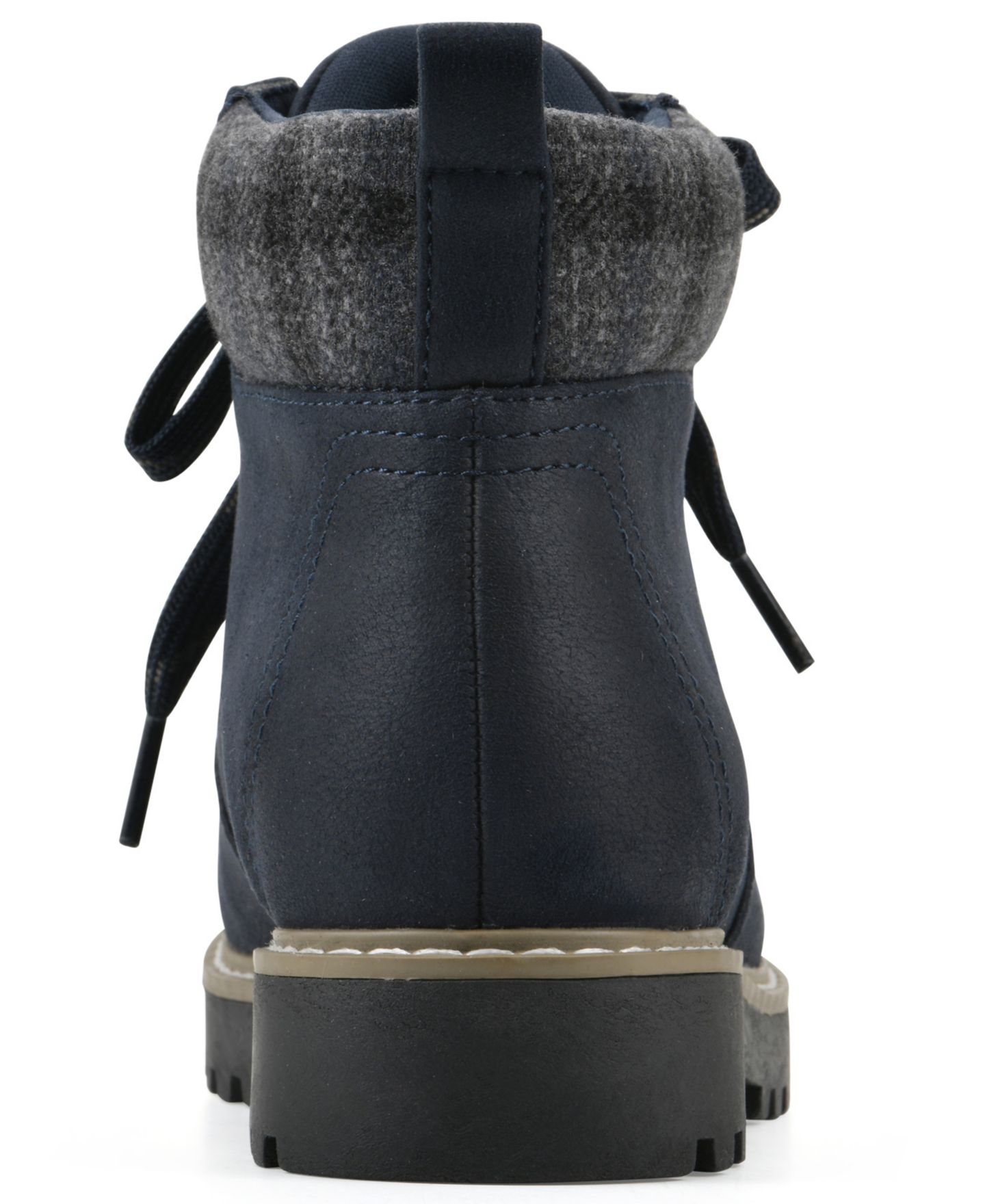 Женские ботинки Cliffs by White Mountain Connie Lace-Up Booties, цвет: Тёмно-синий — фото 3