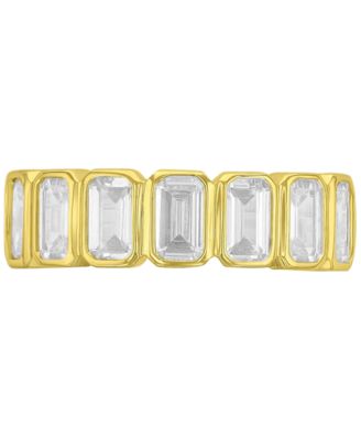 14k Gold-Plated Minimalist Bezel Fashion Ring
