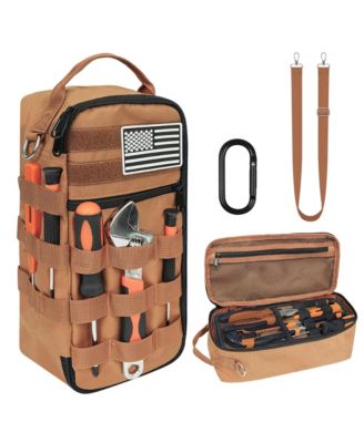 Tool Bag Heavy Duty Organizer Shoulder Pouch Electricians Carpenters HVAC