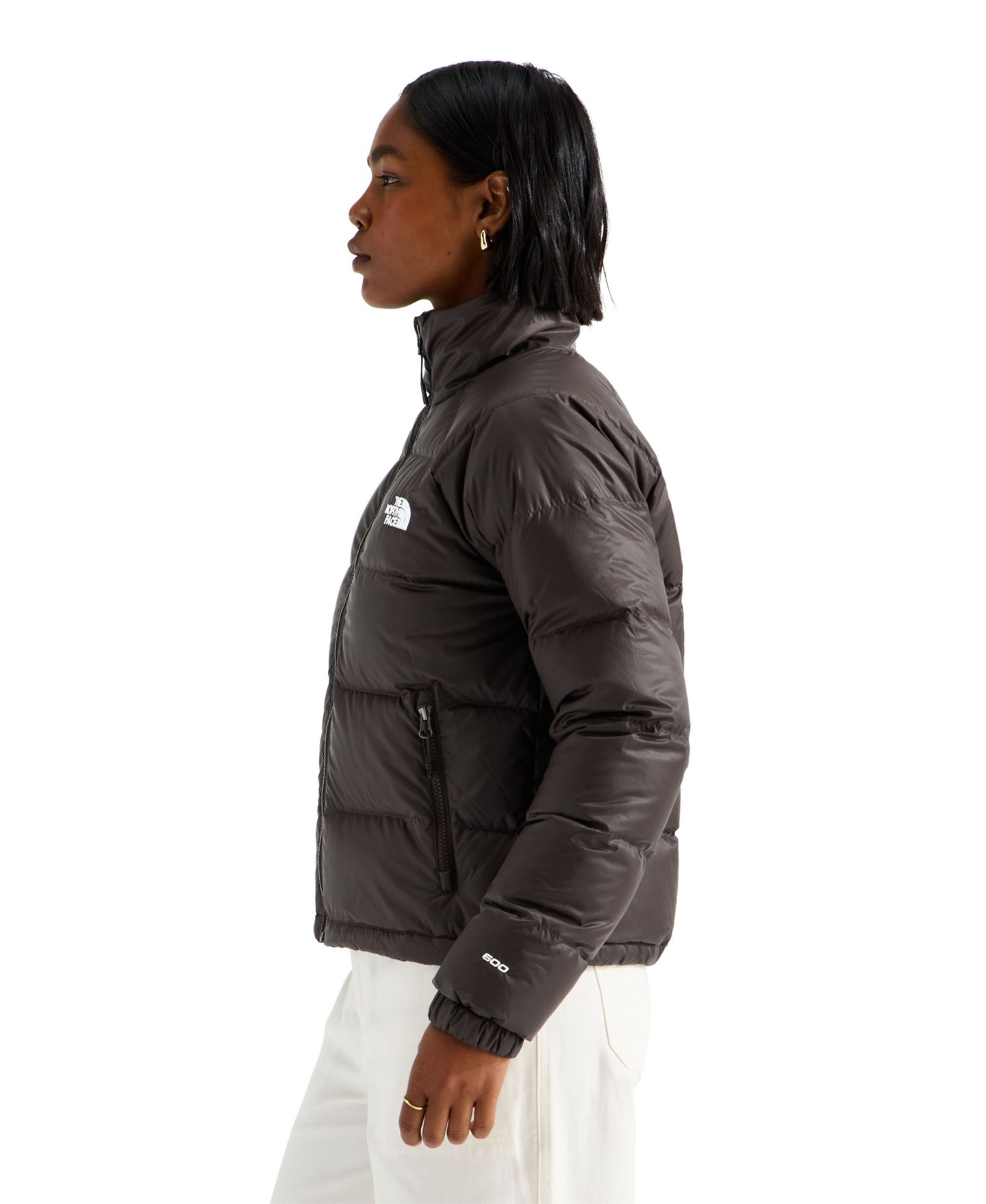 Женская куртка The North Face Hydrenalite Down Jacket, цвет: Тёмный каштановый — фото 3