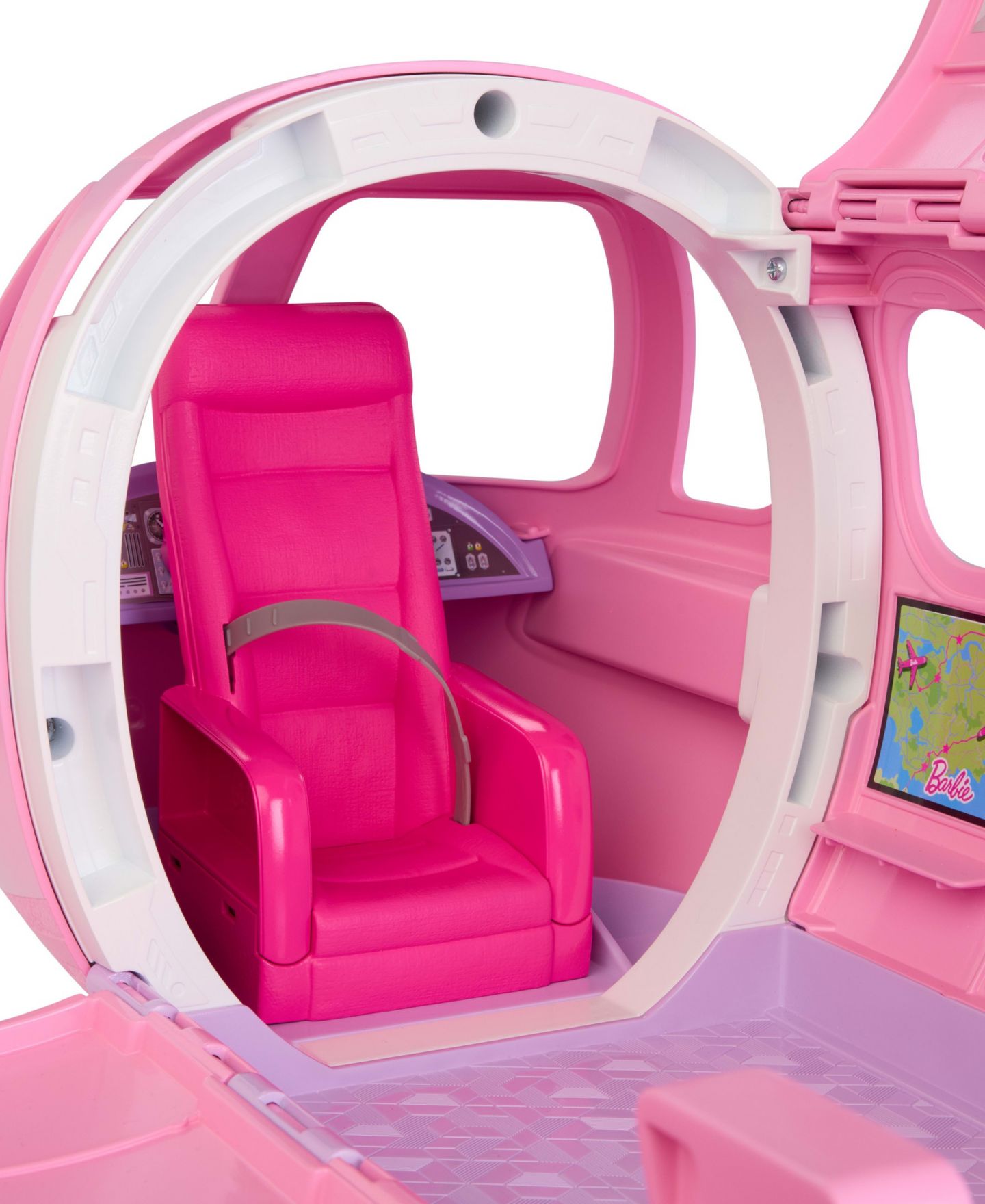 Детский игровой набор Barbie Dream Plane 15-Piece Airplane Playset with Working Microphone — фото 5
