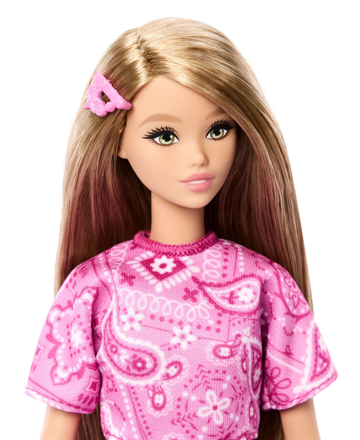 Кукла Barbie Fashionistas #249 12.75 дюйма в платье с бандановым принтом — фото 5