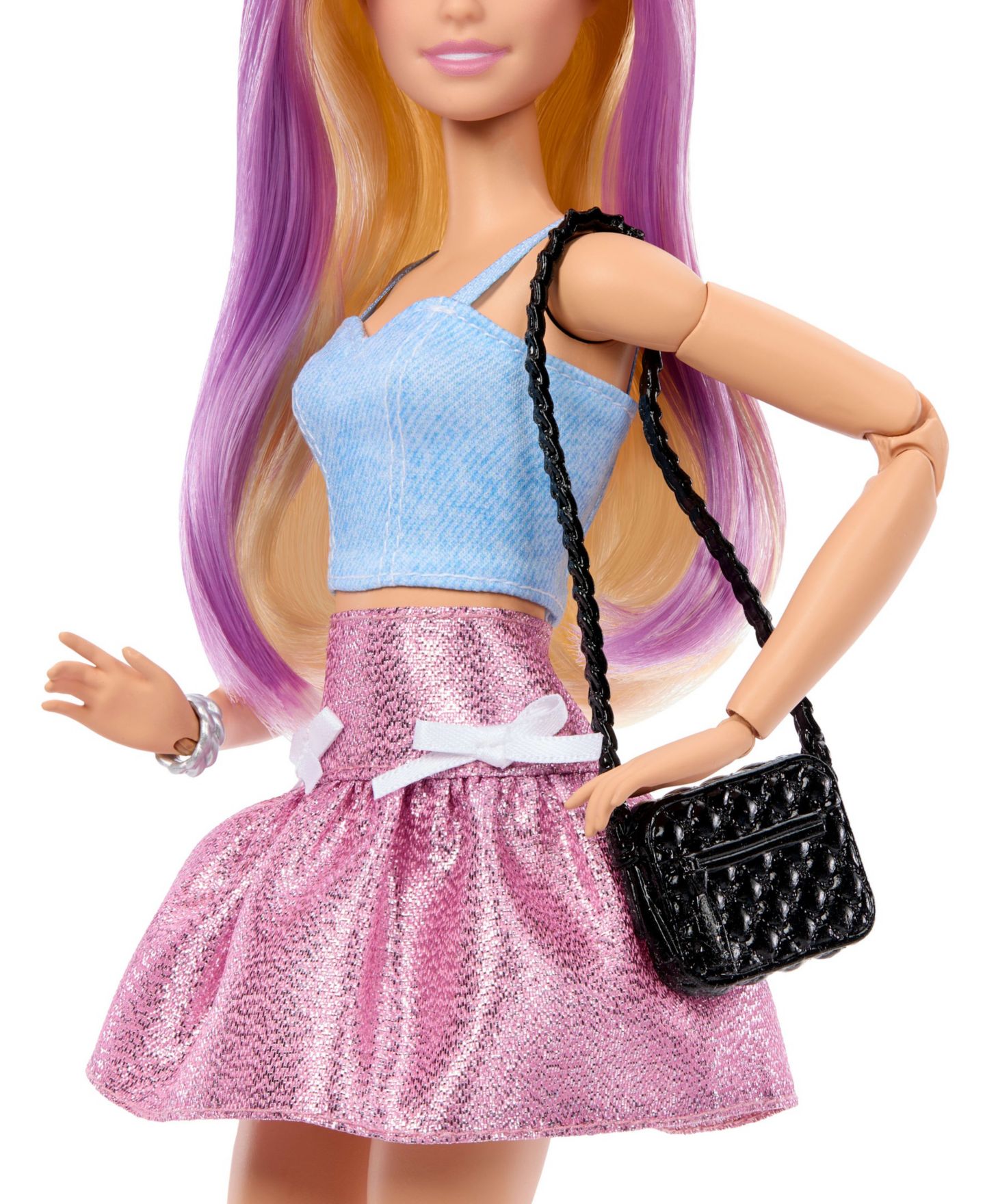 Кукла Barbie Deluxe Style 11 дюймов со сменными кистями и меняющими цвет волосами — фото 5
