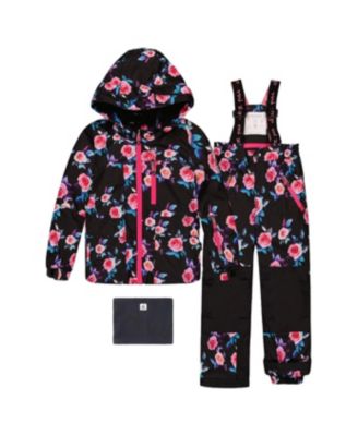 Little and Big Girl (6 - 14) Two-Piece Play Snowsuit