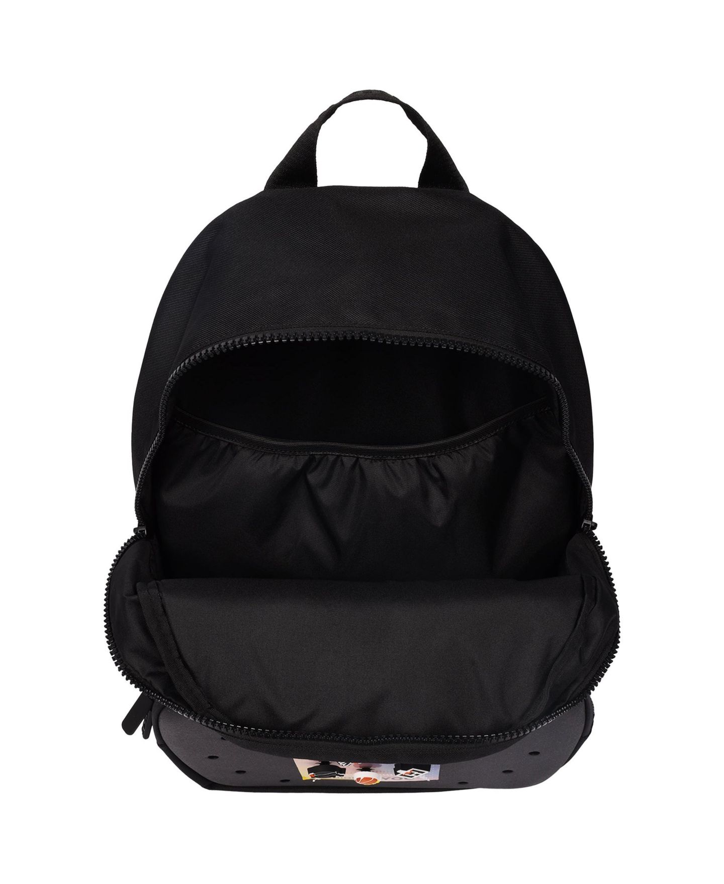 Рюкзак Crocs Back to School with EVA Front Pocket Customizable Jibbitz, цвет: Чёрный — фото 9