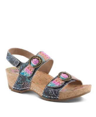 Women's Colomecool Wedge Sandals with Cork Sole
