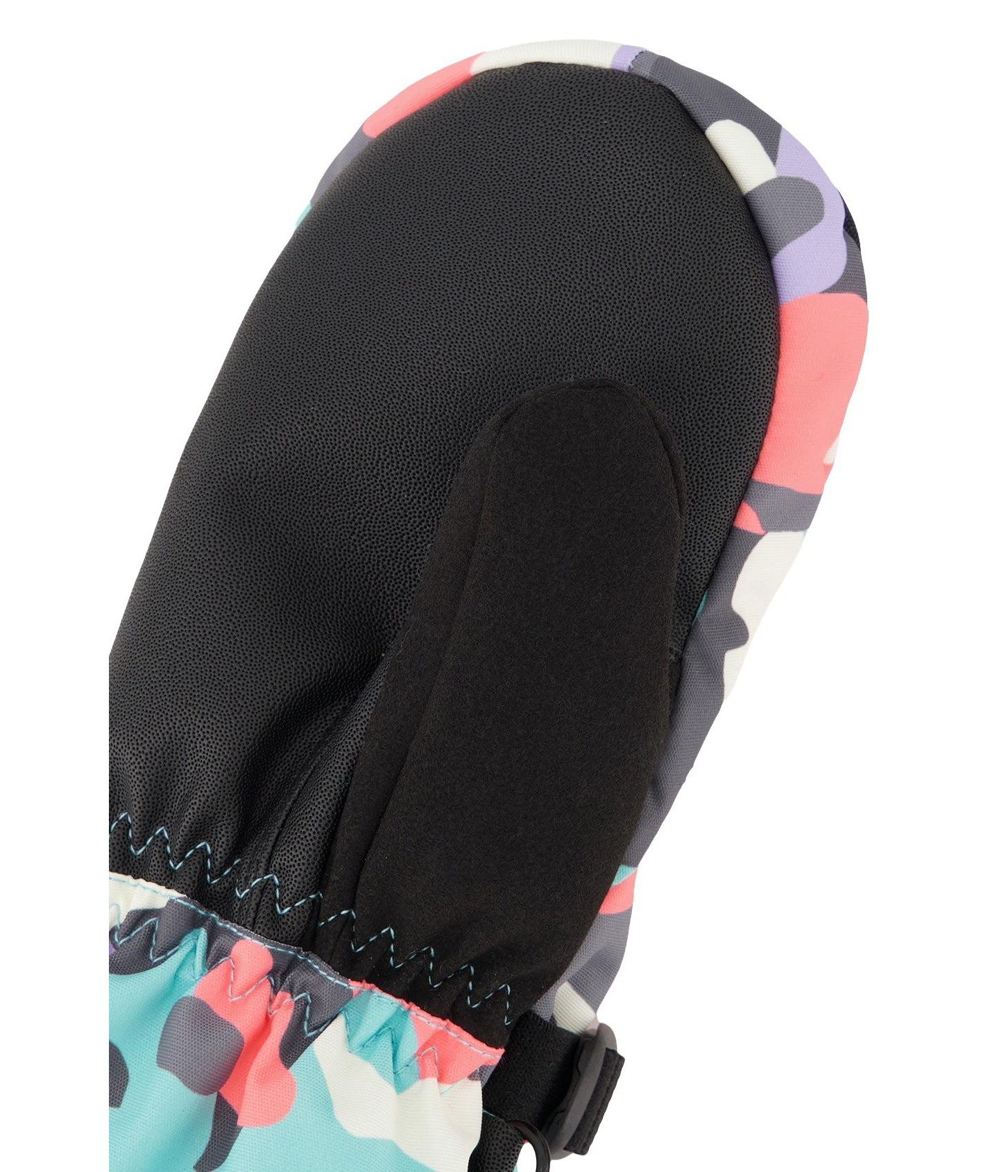 Перчатки Deux par Deux Teknik Winter Mittens для девочек, цвет: Коралловый — фото 5