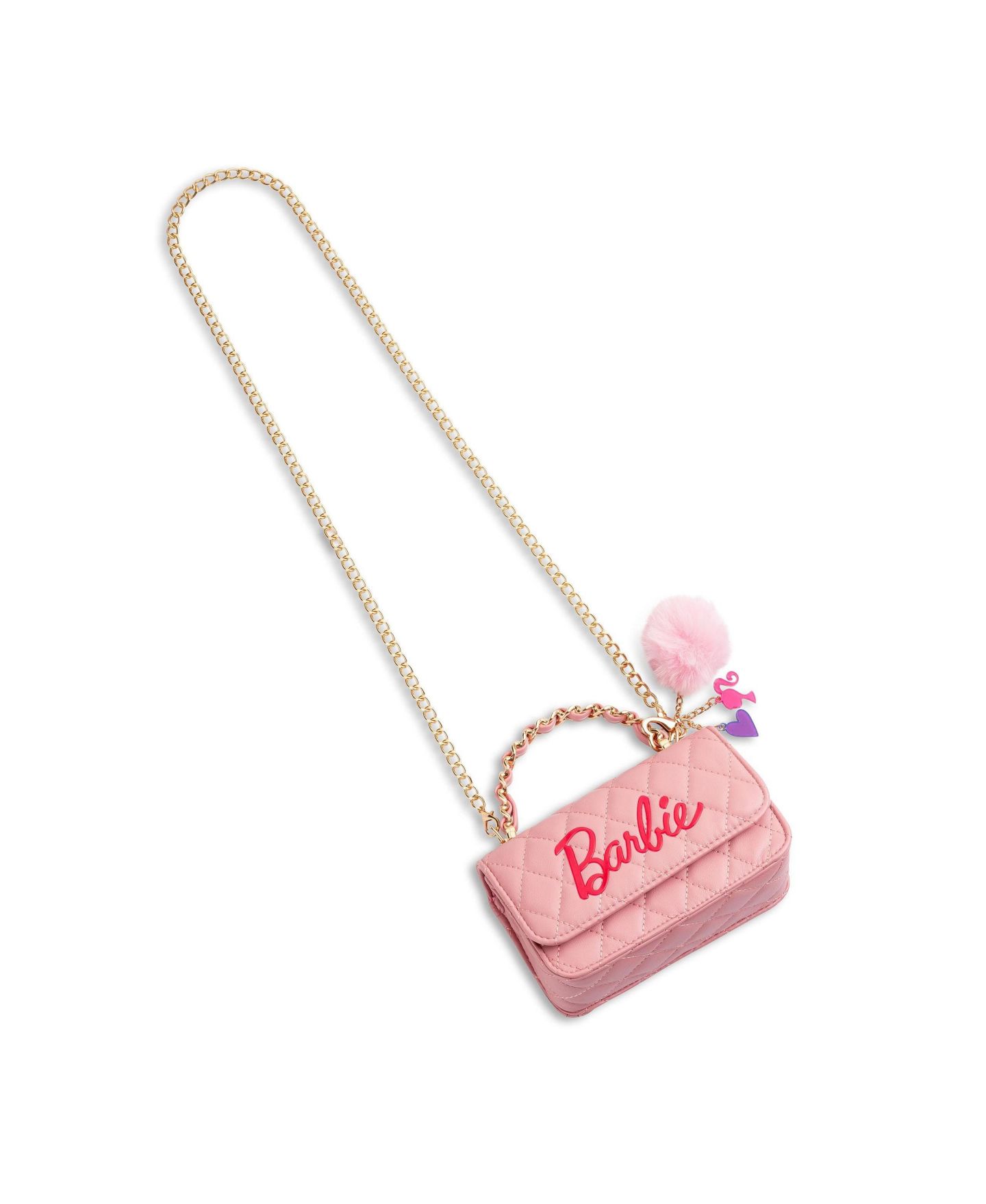 Детская сумка Barbie Classic Kids Chain Handle Handbag, цвет: Розовый — фото 5