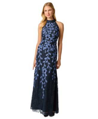 Women's Soutache Lace Ball Gown