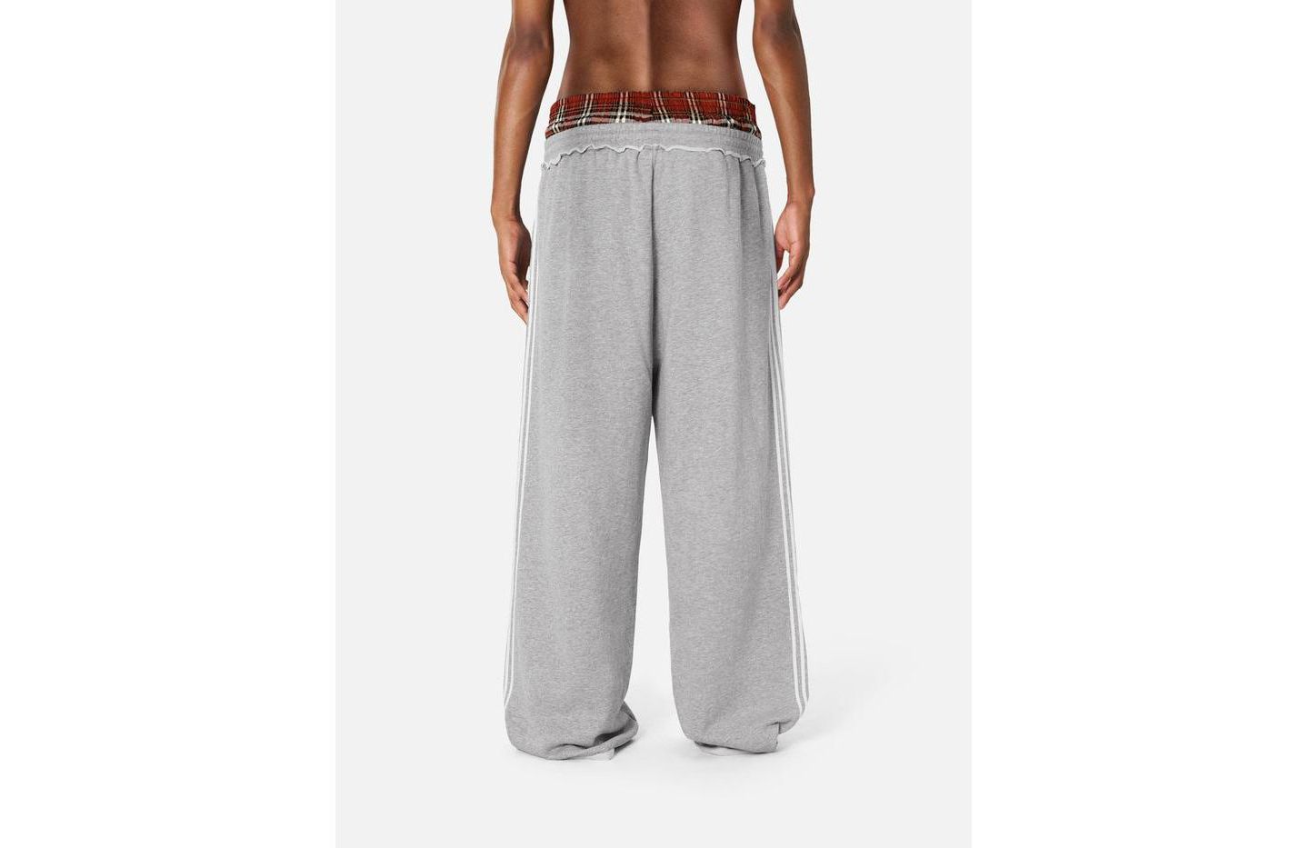 Мужские брюки AELFRIC EDEN Double Waist Baggy Sweatpants, цвет: Серый — фото 2