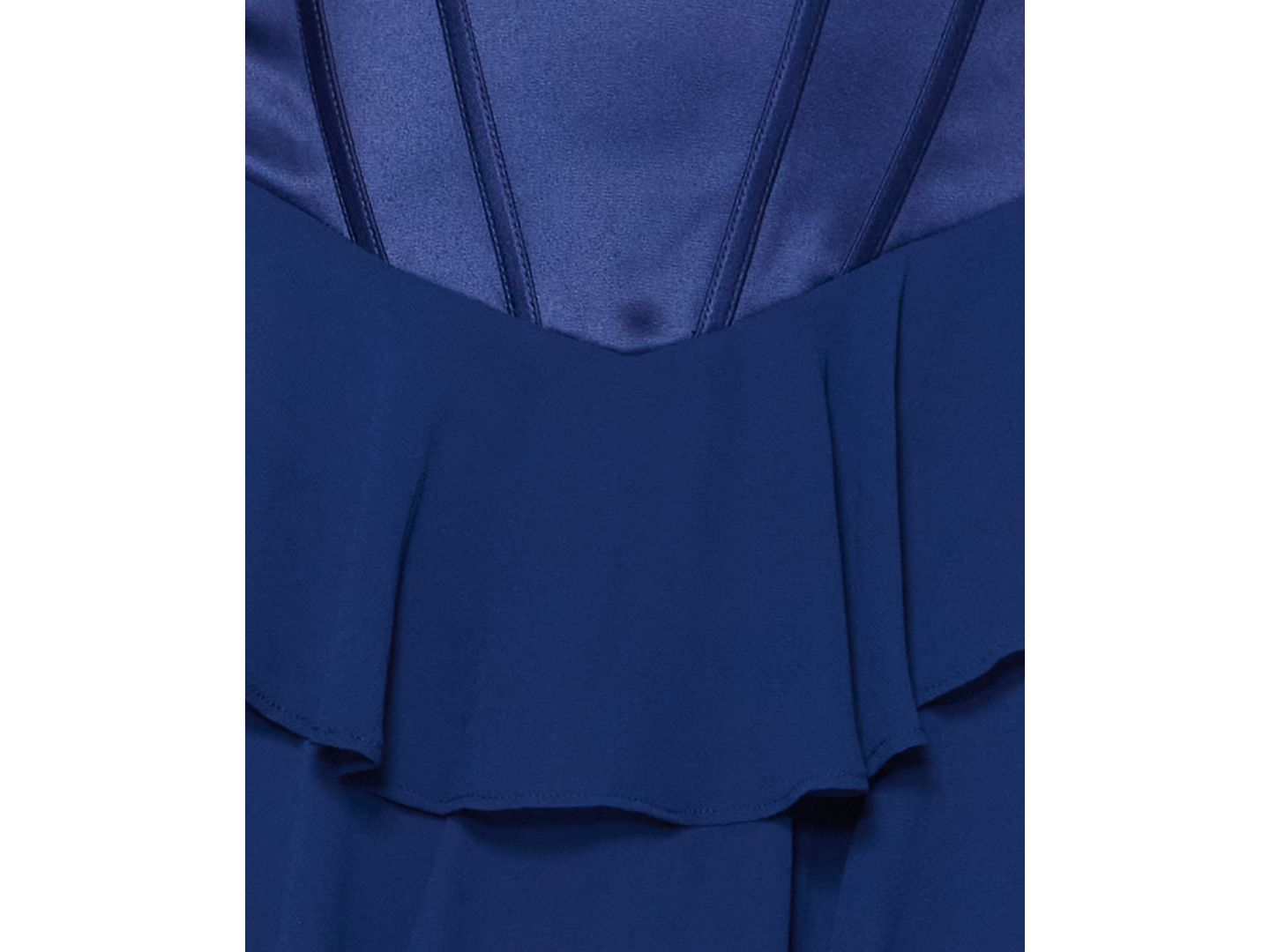 Женское платье Alex & Sophia Juniors' Strapless Corset Tiered, цвет: Тёмно-синий — фото 6
