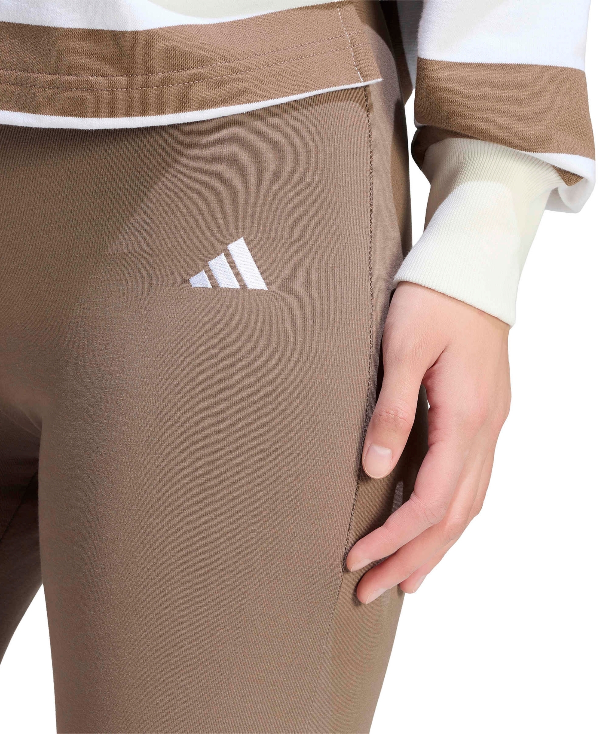 adidas Women's Essentials Small Logo Flared Leggings