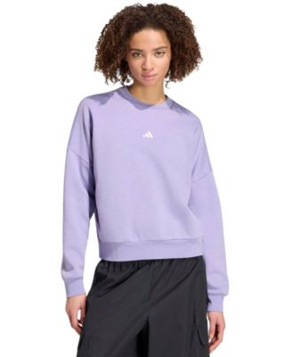 Women's Essentials Crewneck Small-Logo Sweatshirt 