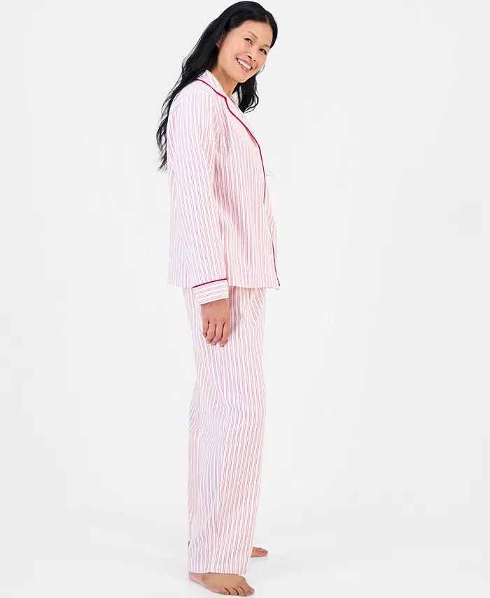 Women's 2-Piece Cotton Flannel Packaged Pajama set - thumbnail 8