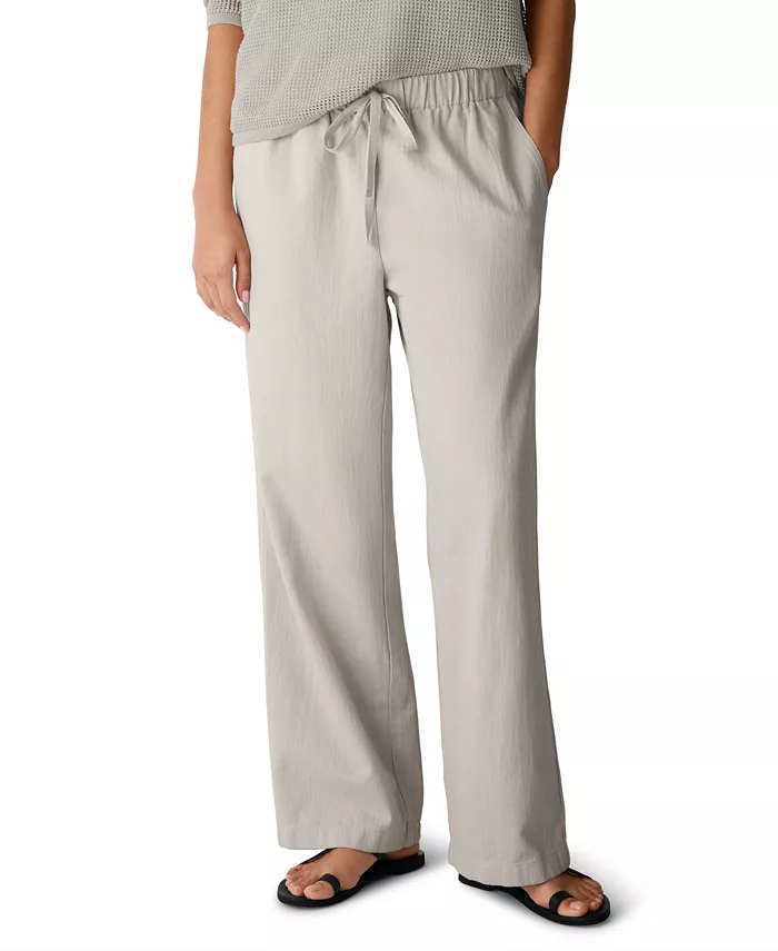 Eileen Fisher Petite Straight-Leg Pants - thumbnail 5