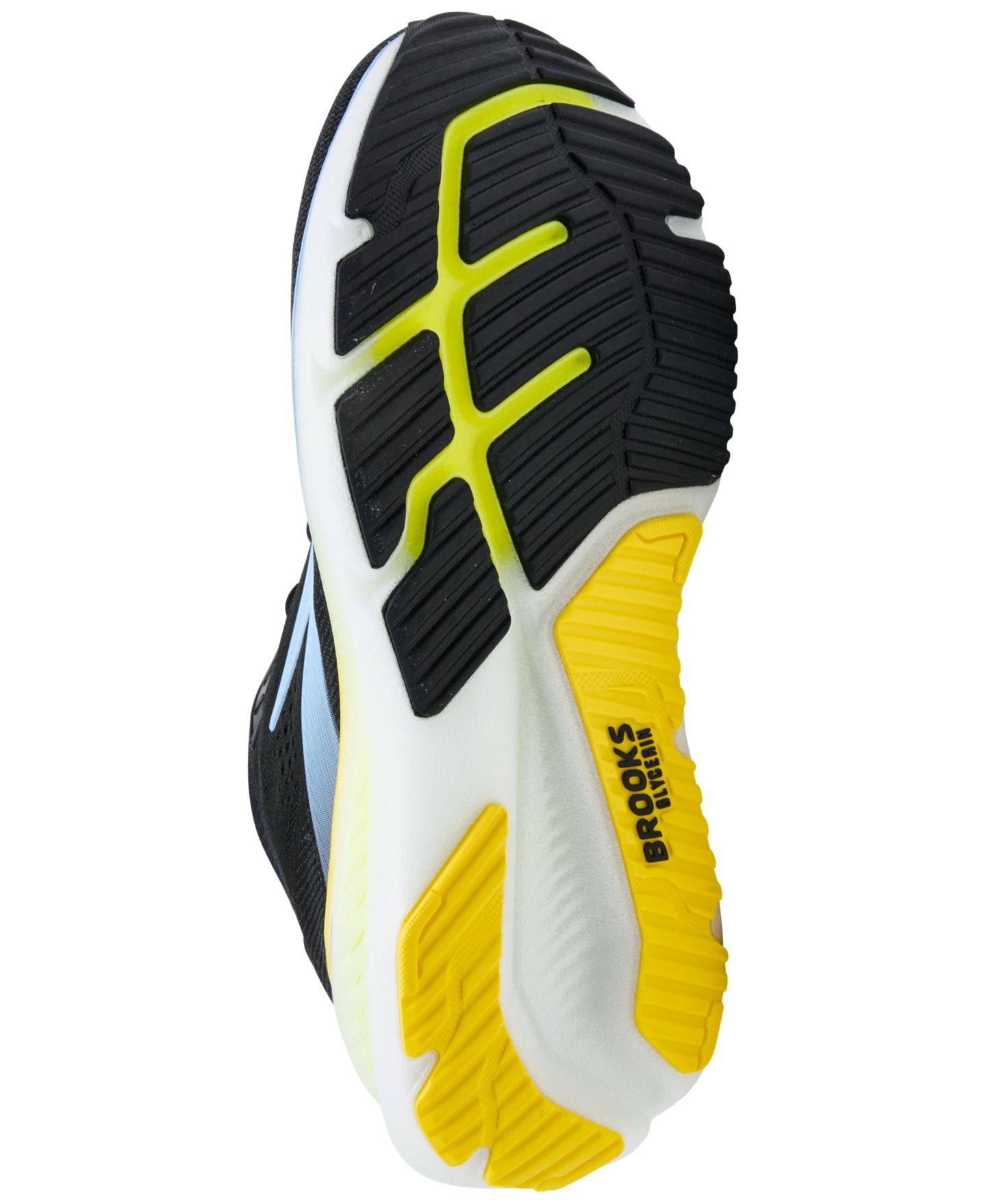 Мужские кроссовки Brooks Glycerin 23 Running, цвет: Чёрный / Жёлтый — фото 2