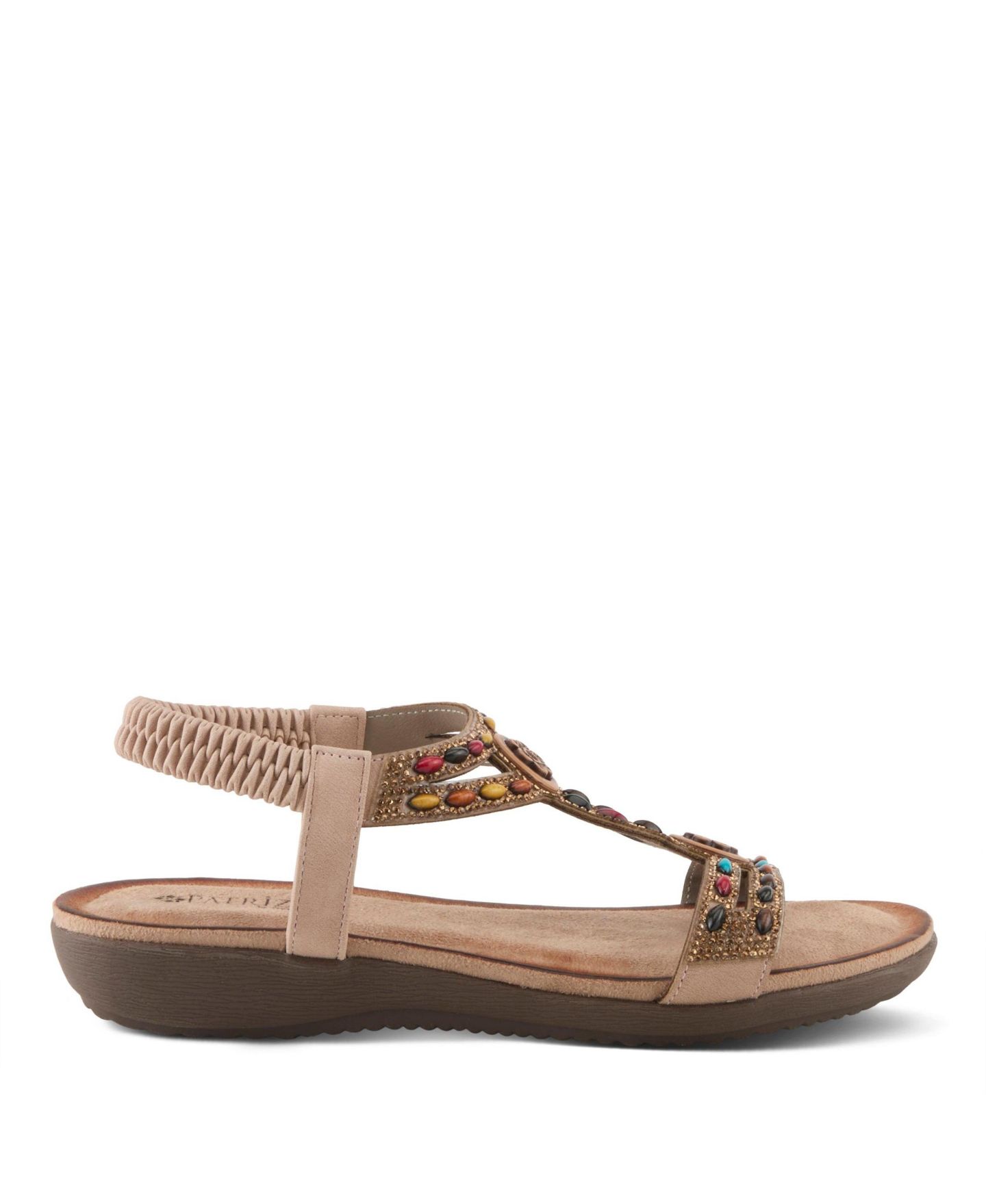 Женские сандалии Patrizia Ponyo Ankle Strap Slip-On Sandal Faux Fur with Lining, цвет: Бежевый — фото 5