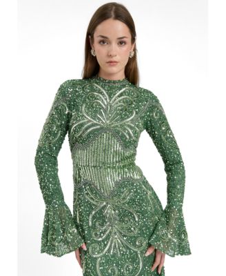 Women's Long Sleeve Formal & Black Tie Dresses