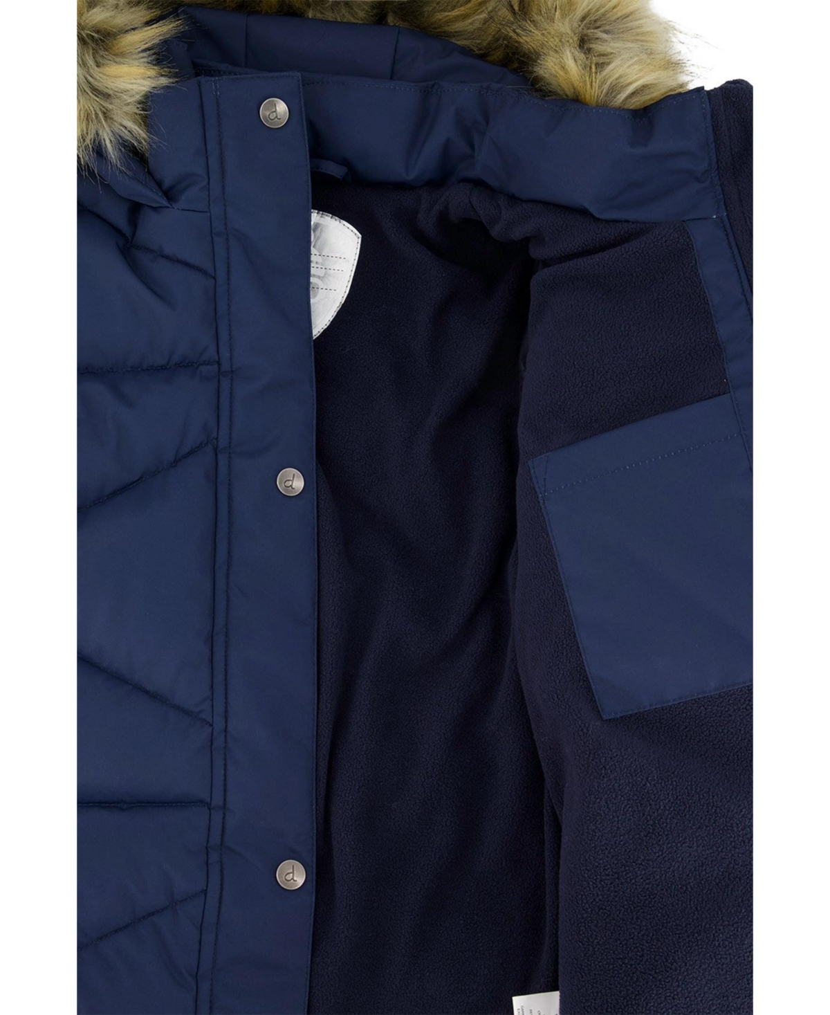 Deux par Deux Little and Big Girl (6 - 14) Long Winter Puffer Coat