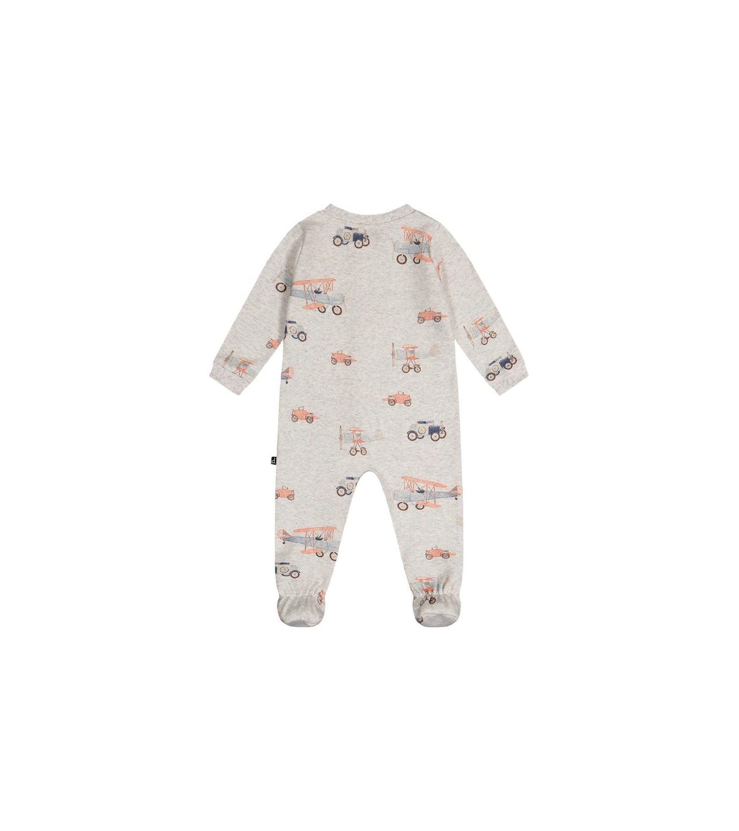 Baby Boy (3M - 24M) Organic Cotton One Piece Pajama