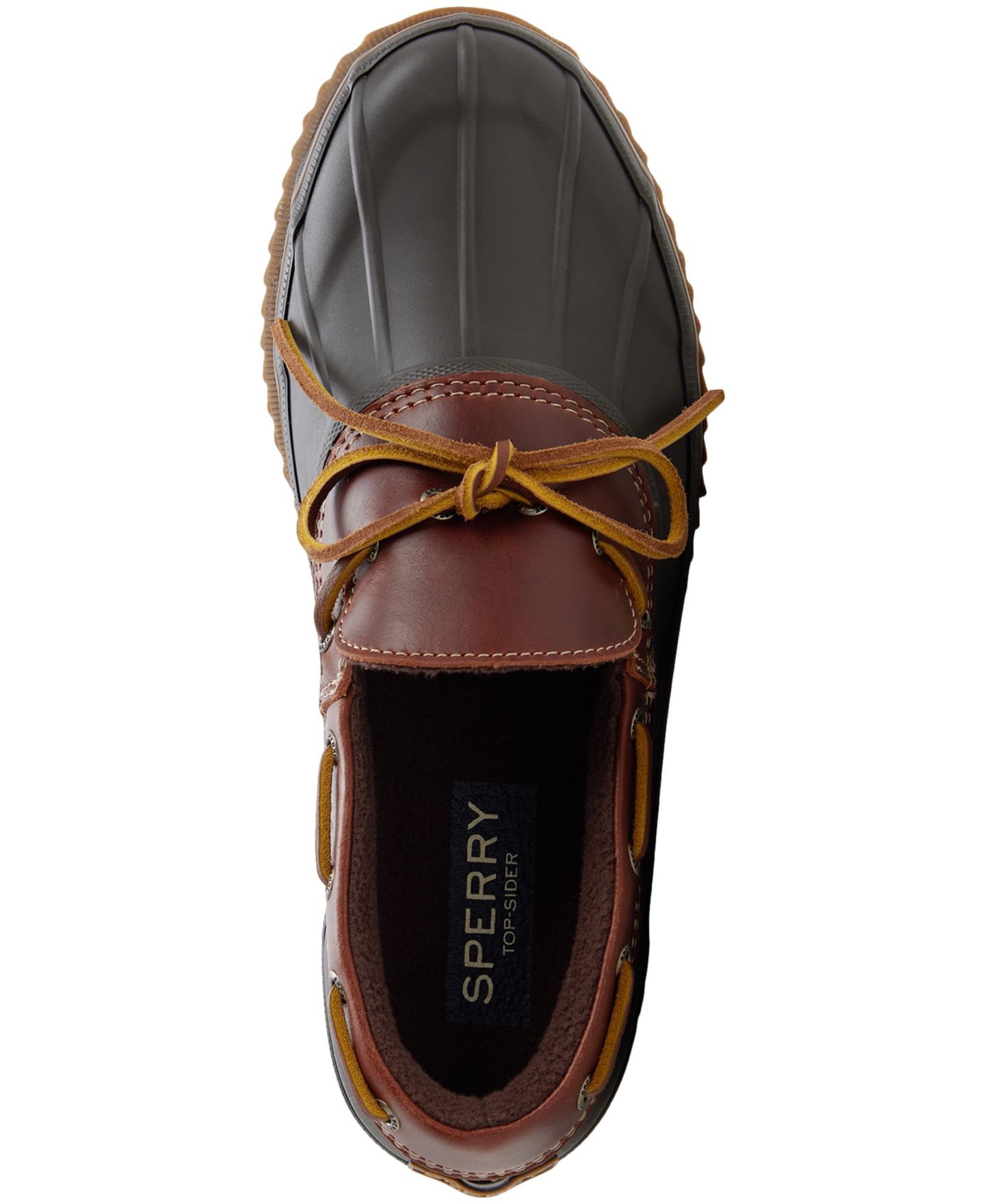 Мужские ботинки Sperry Drake 1-Eye Duck, цвет: Тёмный красный — фото 4