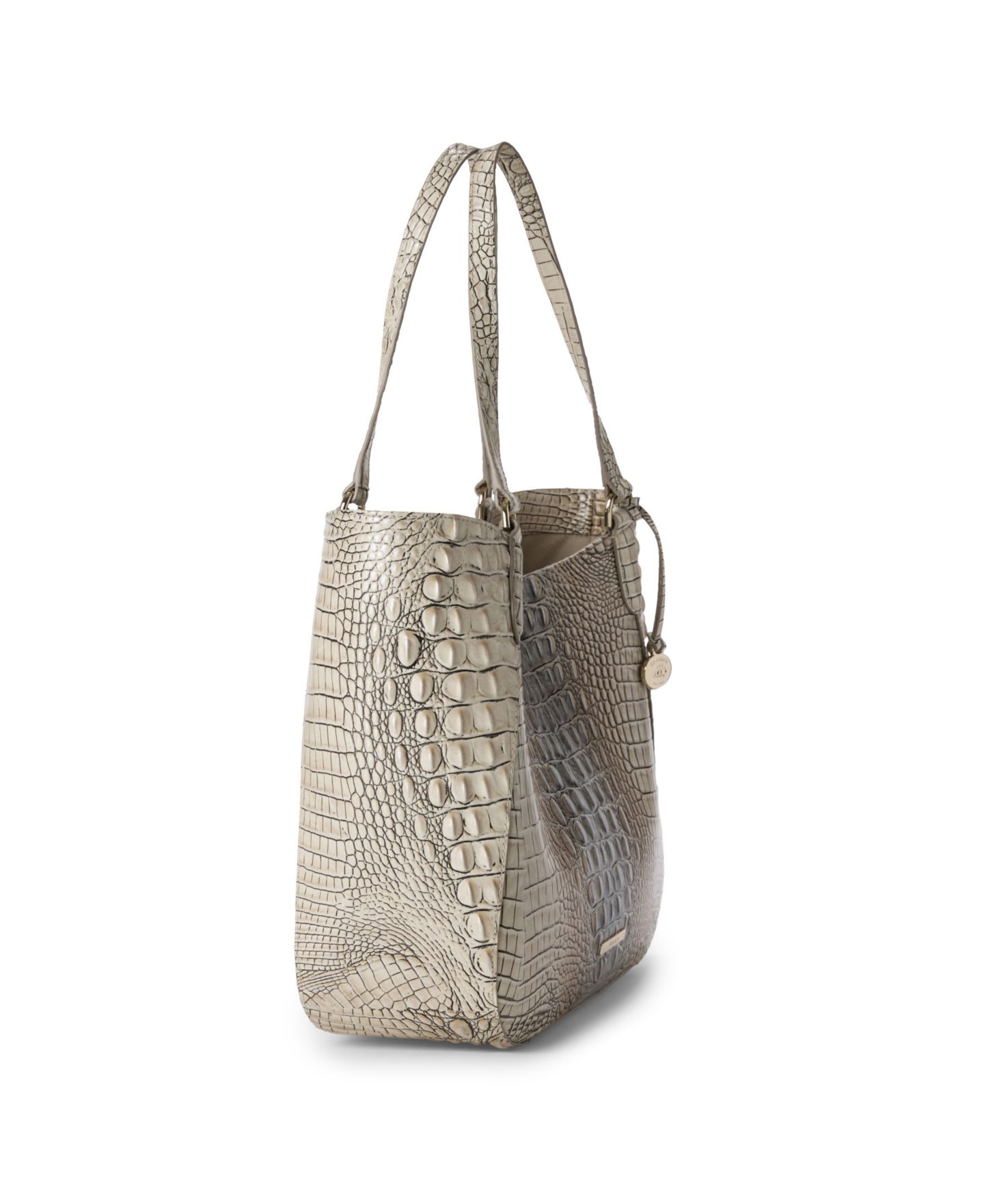 Женская сумка Brahmin Aliza Melbourne Large Leather, цвет: Fossilized — фото 3