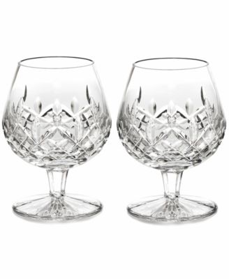 Waterford - "Lismore" Brandy Glasses, Set of 2