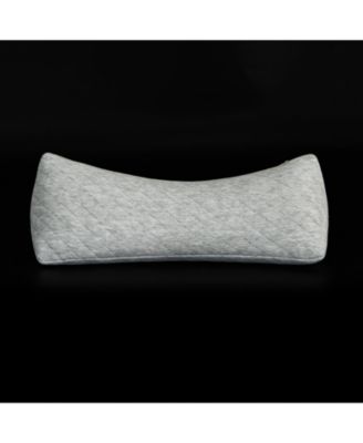Buckwheat Hull Neck Support Bolster Ergonomic Adjustable Breathable Comfort Sleep Pillow