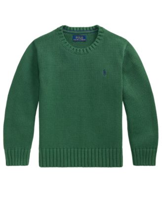 Boys' 2T-7 Crewneck Sweater