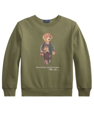 Boys' 8-20 Polo Bear Fleece Sweatshirt