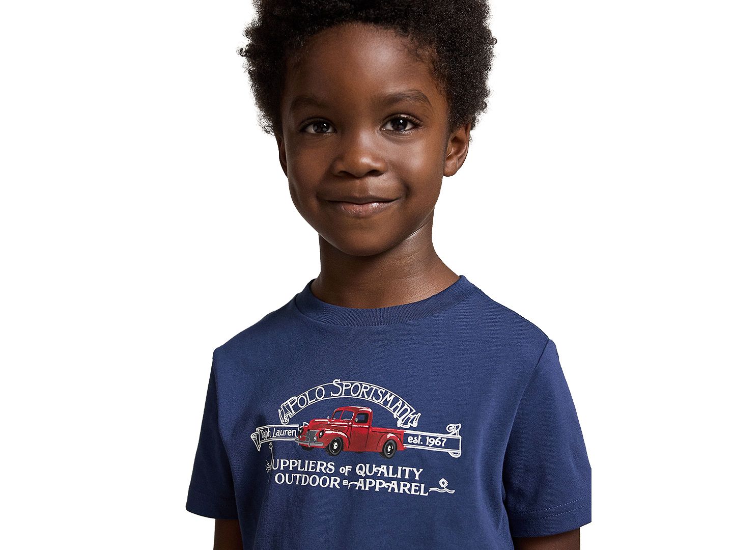 Футболка Polo Ralph Lauren Polo Sportsman Jersey T-Shirt для мальчиков, цвет: Тёмно-синий — фото 4
