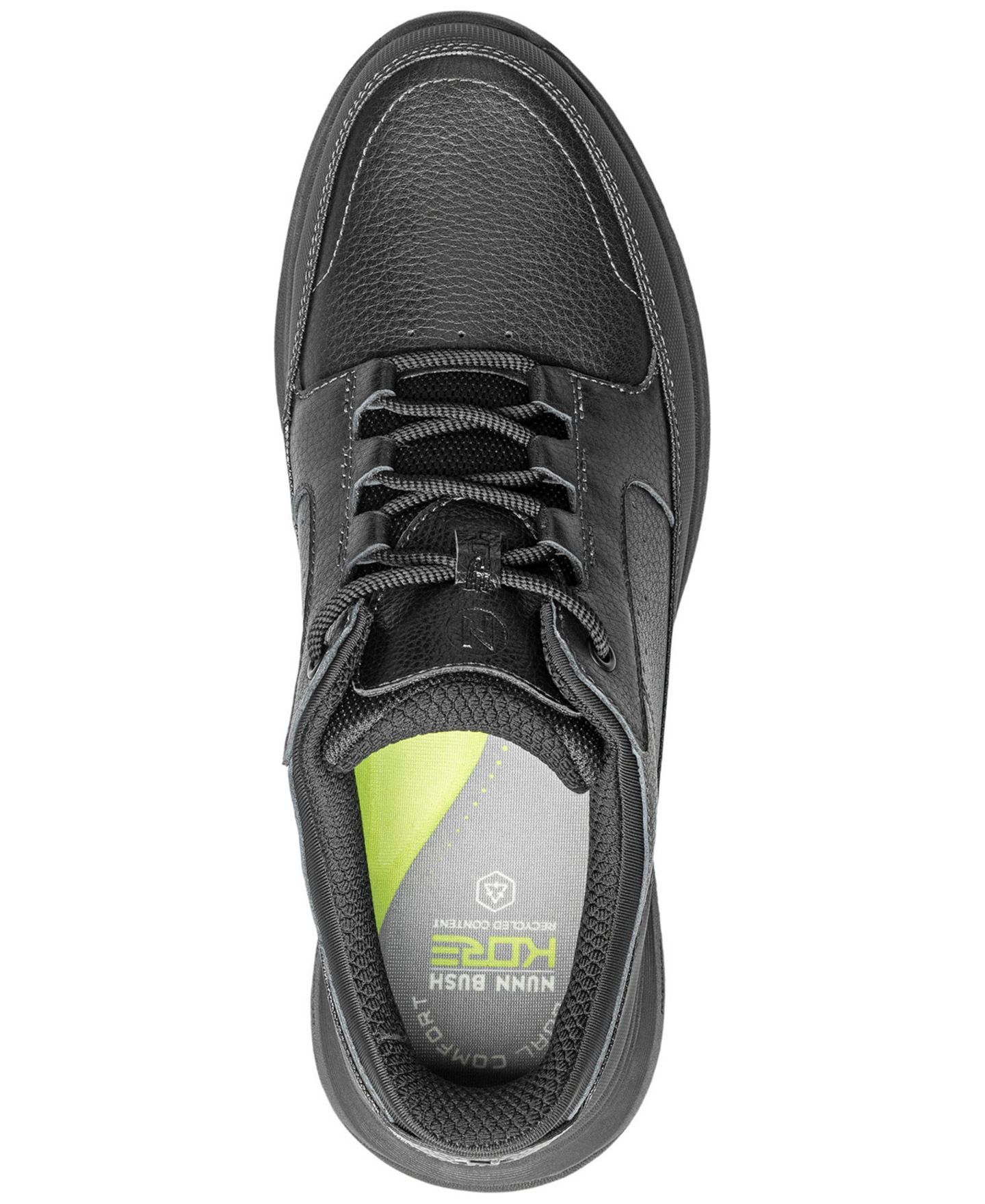 Мужские кроссовки Nunn Bush Kore Taz EZ Hands Free Round-Toe, цвет: Чёрный — фото 4