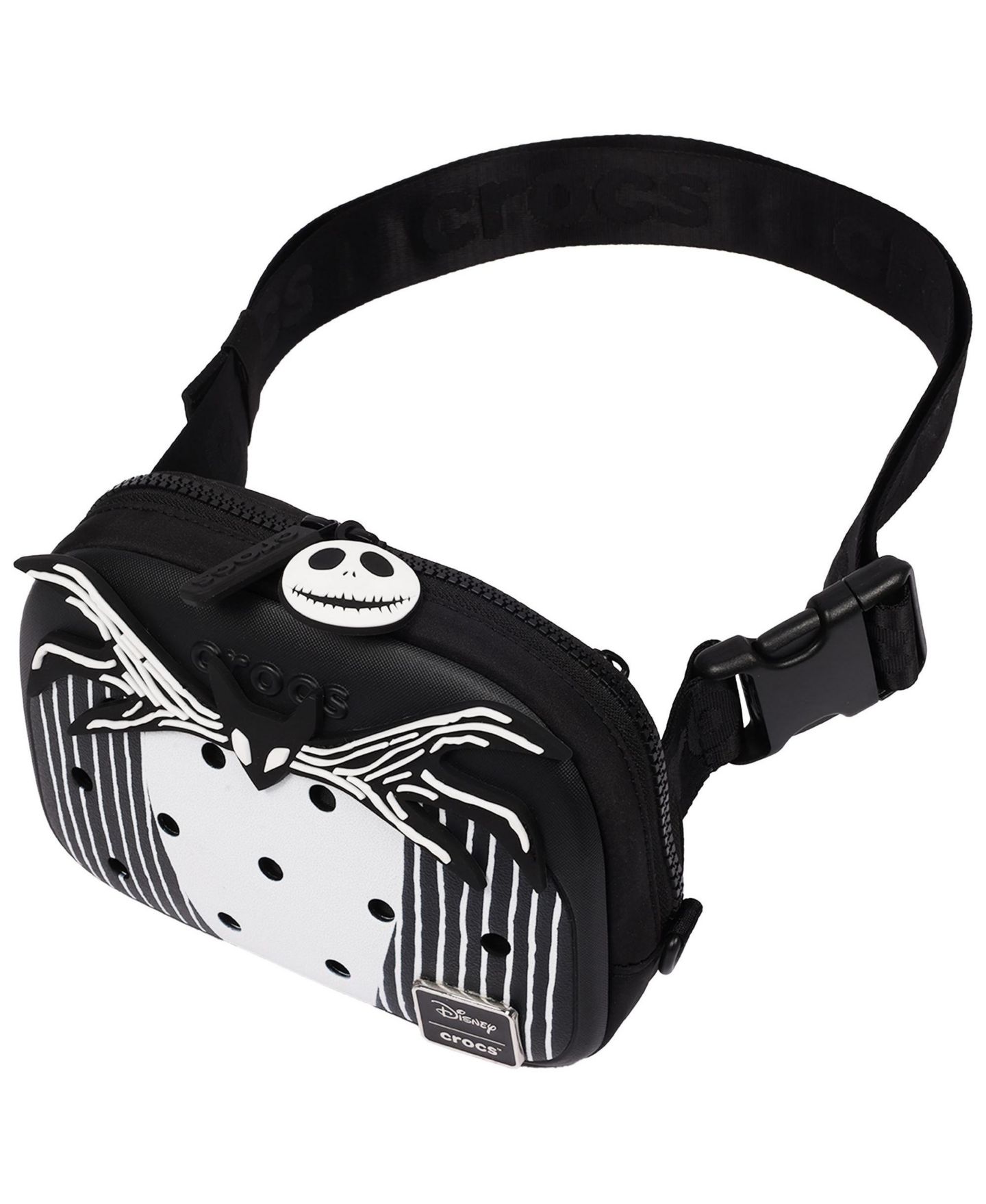 Женская сумка Crocs Disney Nbc X Jack Cosplay Belt, цвет: Чёрный — фото 3