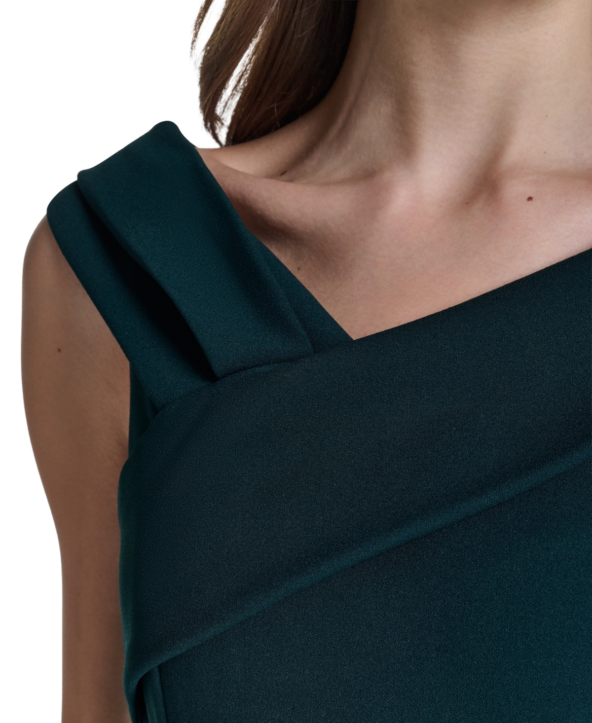Calvin Klein Women's Off-The-Shoulder Midi Dress