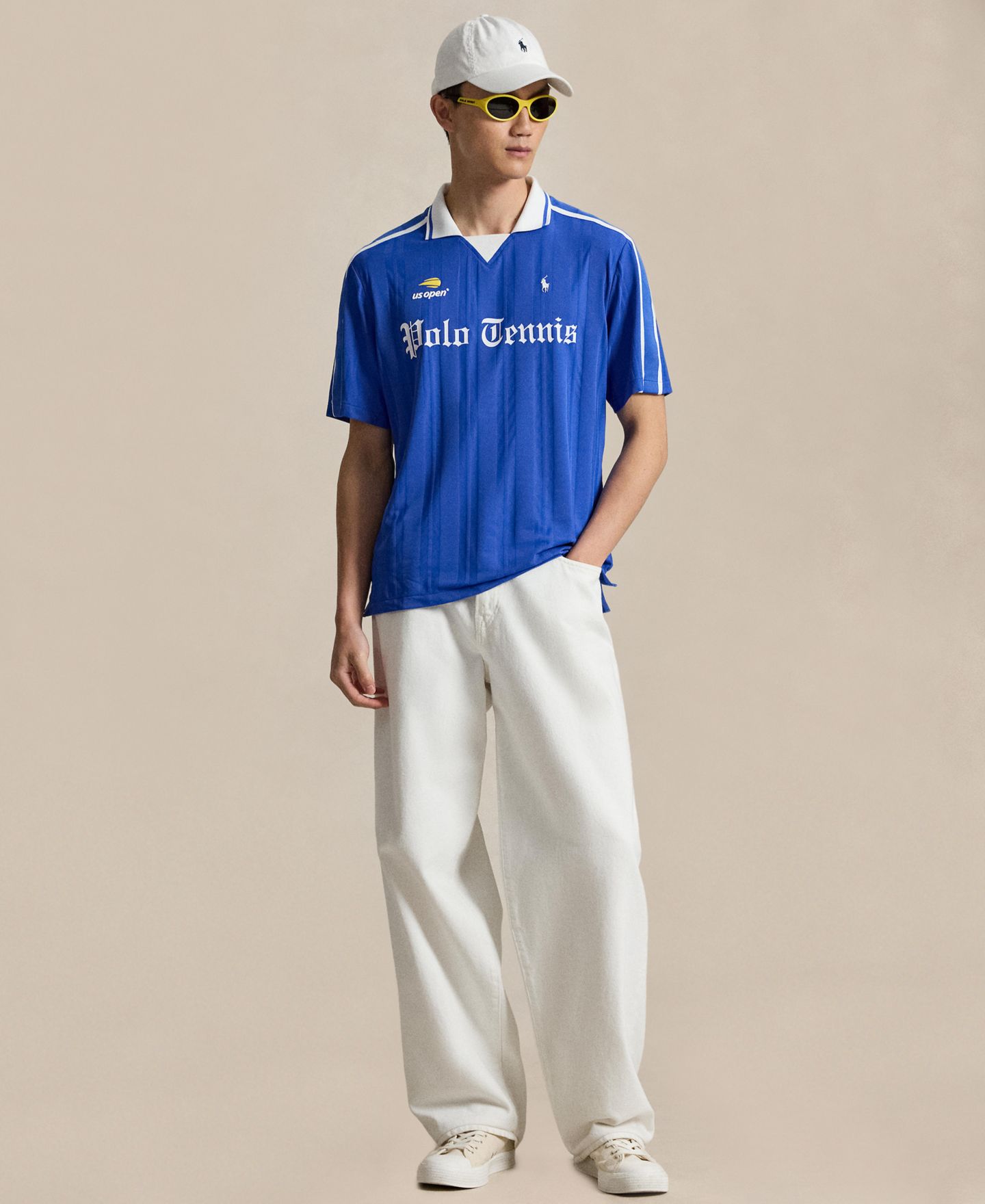 Мужское поло Polo Ralph Lauren US Open Polo Tennis Polo Shirt, цвет: Синий — фото 2