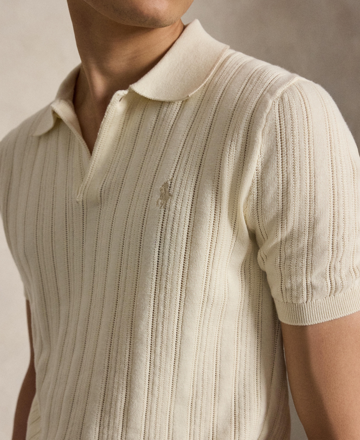 Polo Ralph Lauren Men's Textured Cotton Shirt