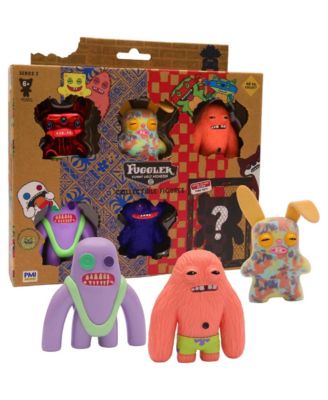 Teenage Mutant Ninja Turtles and SpongeBob 2.5" Assorted 6-Pack Action Figures, Ages 4+