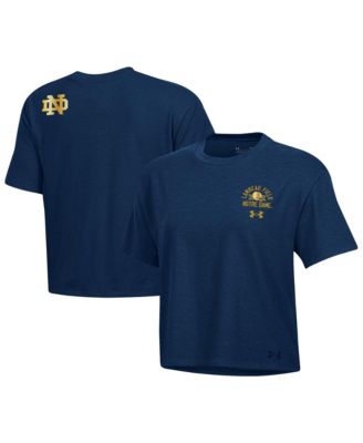 Women's Notre Dame Fighting Irish 2026 Shamrock Series Boxy Cropped T-Shirt