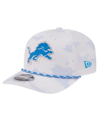 Men's White Detroit Lions Camo Rope 9SEVENTY Adjustable Hat