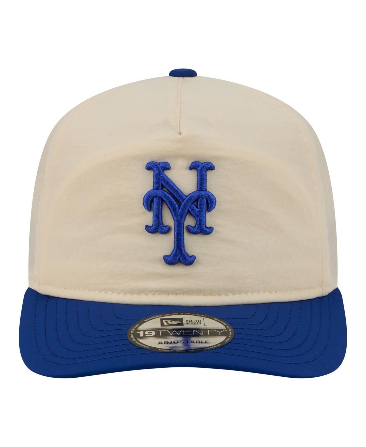 Мужская кепка New Era Cream/Royal New York Mets Everyday 19TWENTY Adjustable Hat — фото 5