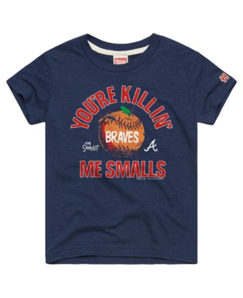 Детская футболка Homage Navy Atlanta Braves x The Sandlot Tri-Blend