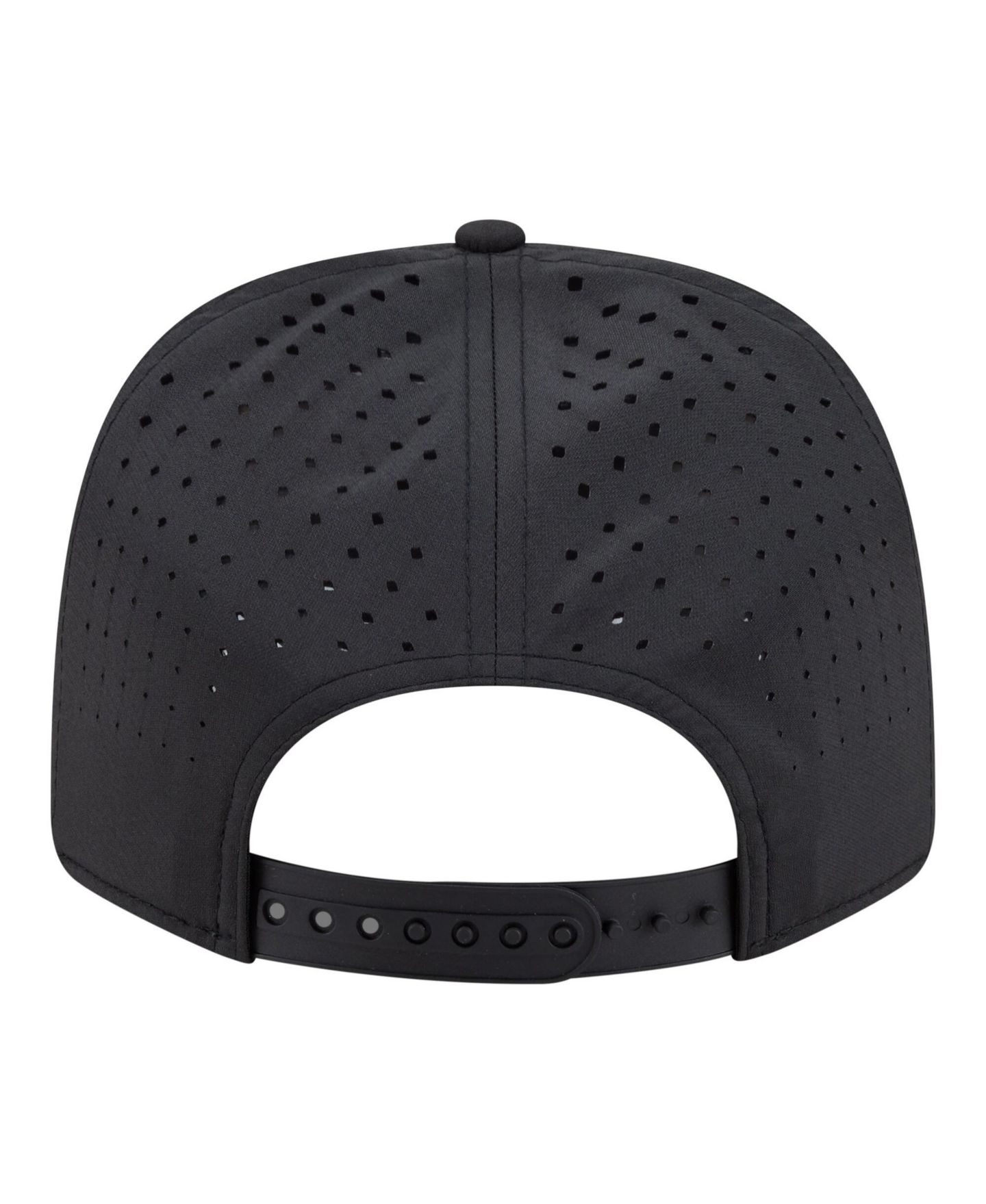 Мужской головной убор New Era Black Memphis Grizzlies Sport Rope Vented Stretch-Snap 9SEVENTY Hat — фото 3