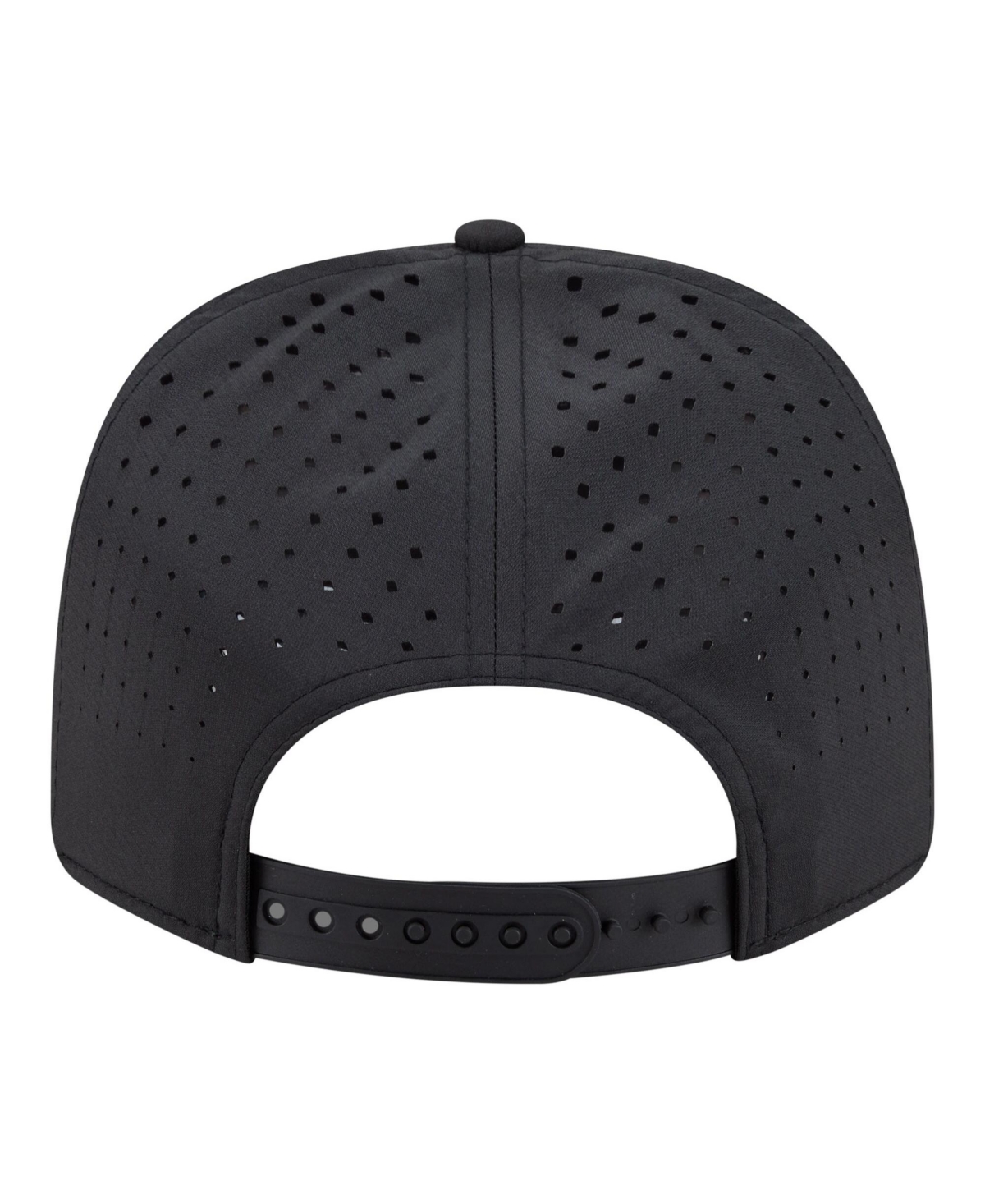 New Era Men's Black Memphis Grizzlies Sport Rope Vented Stretch-Snap 9SEVENTY Hat