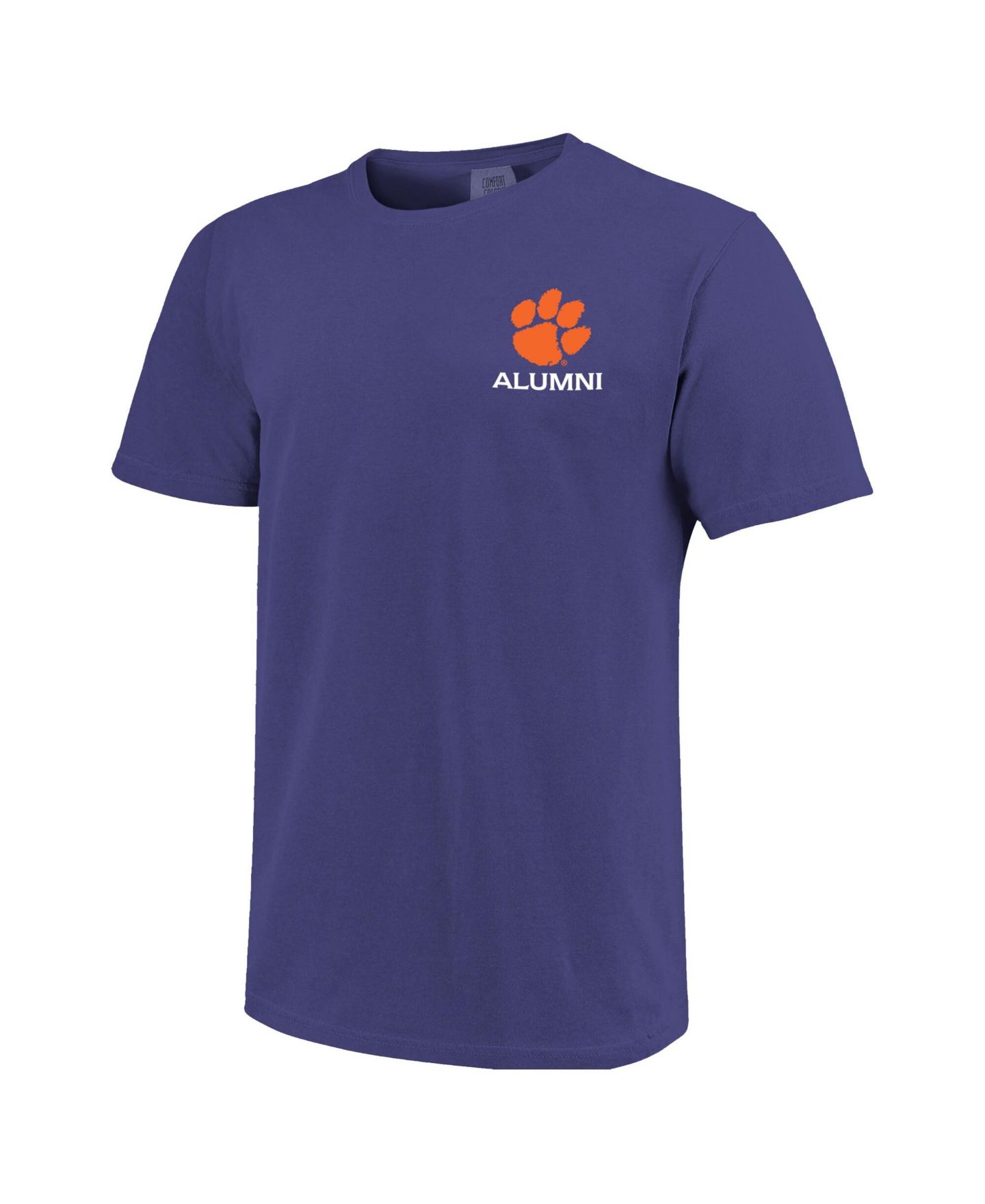 Мужская футболка Image One Purple Clemson Tigers Mascot Grad Achievement Unlocked — фото 3